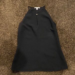 Banana Republic Black Sleeveless Dress top